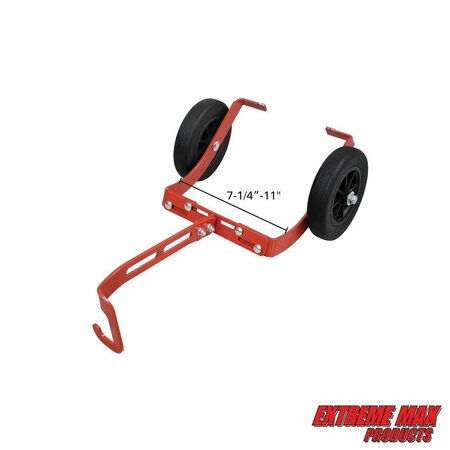 Extreme Max Extreme Max 5800.2018 Pro Series Adjustable Snowmobile Dolly System 5800.2018